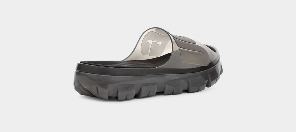 Chanclas Ugg Jella Clear Mujer Negras | Argentina KQIVRCT-15