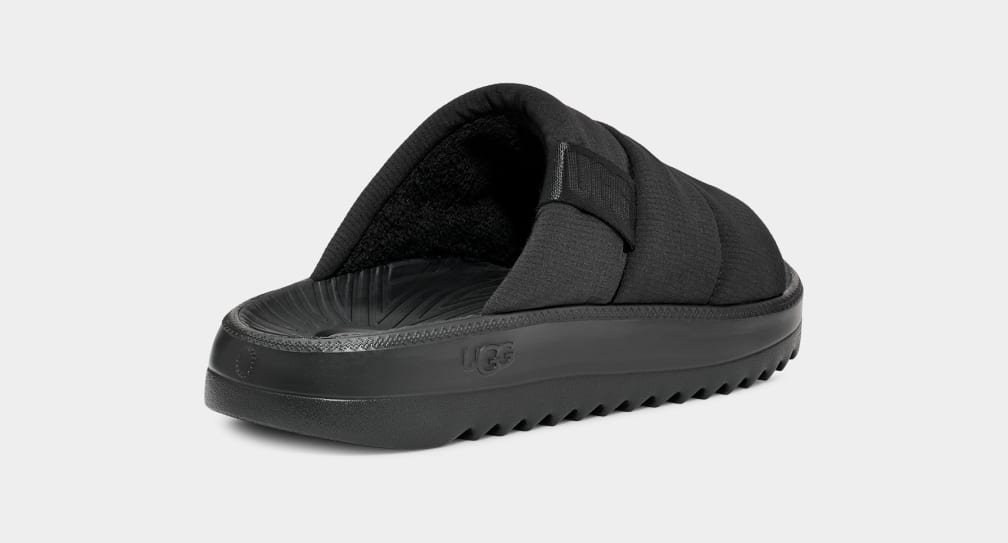 Chanclas Ugg Maxxer Hombre Negras | Argentina KSTLVAF-10