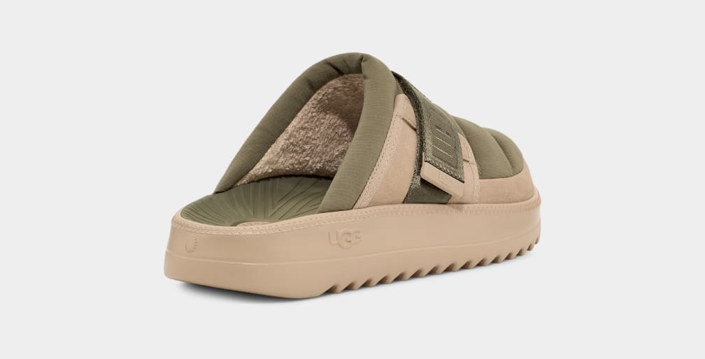 Chanclas Ugg Maxxer Strap Hombre Verde | Argentina XEQJGNR-81