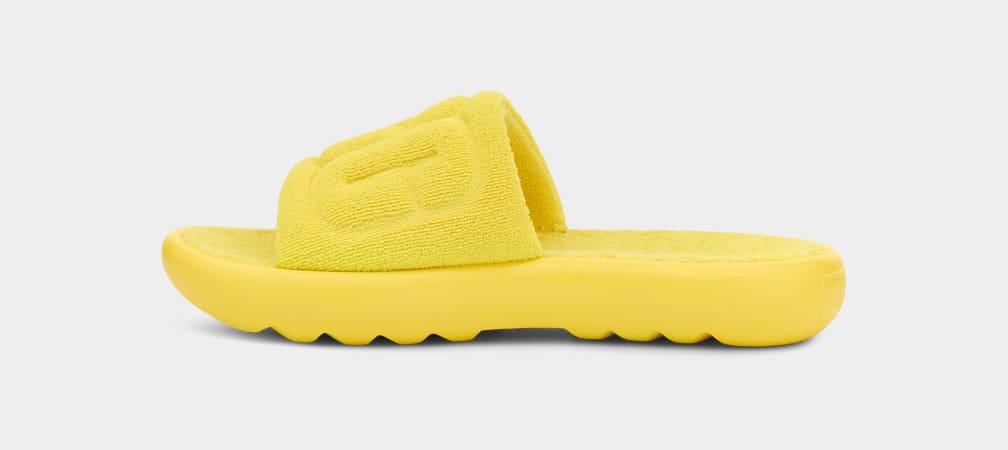 Chanclas Ugg Mini Mujer Amarillo | Argentina TAGUBCZ-16