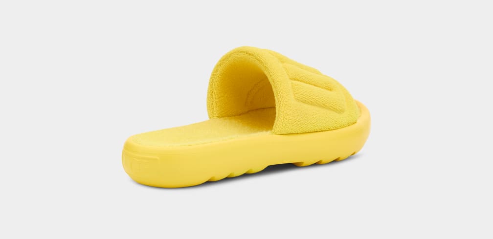 Chanclas Ugg Mini Mujer Amarillo | Argentina TAGUBCZ-16