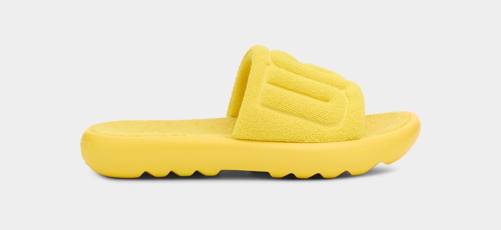 Chanclas Ugg Mini Mujer Amarillo | Argentina TAGUBCZ-16