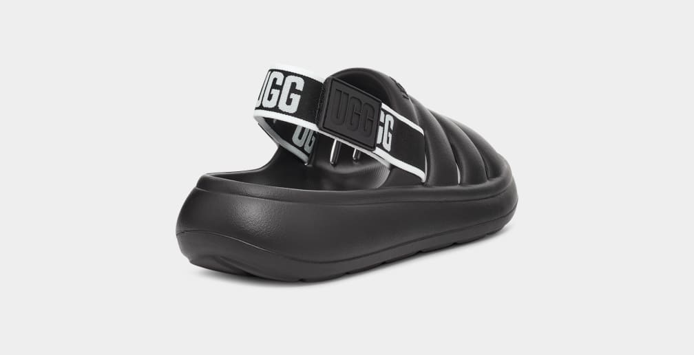 Chanclas Ugg Sport Yeah Mujer Negras | Argentina CYDIJSK-52