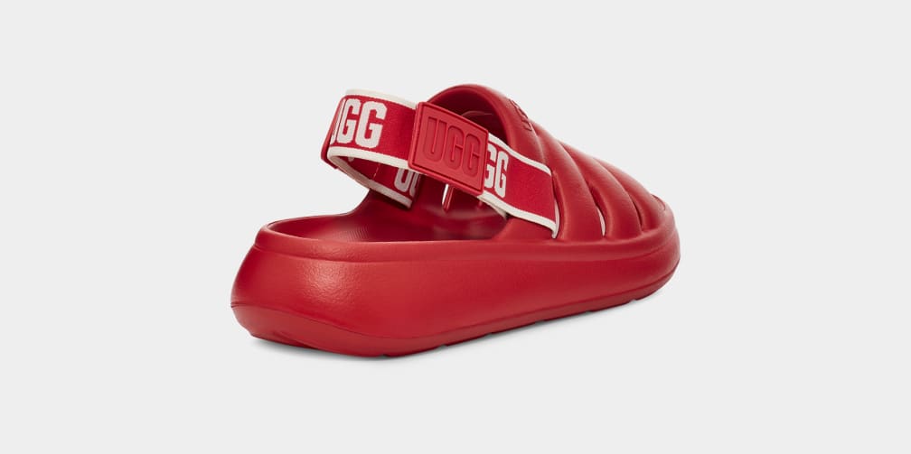 Chanclas Ugg Sport Yeah Mujer Rojas | Argentina JWKMSYD-03