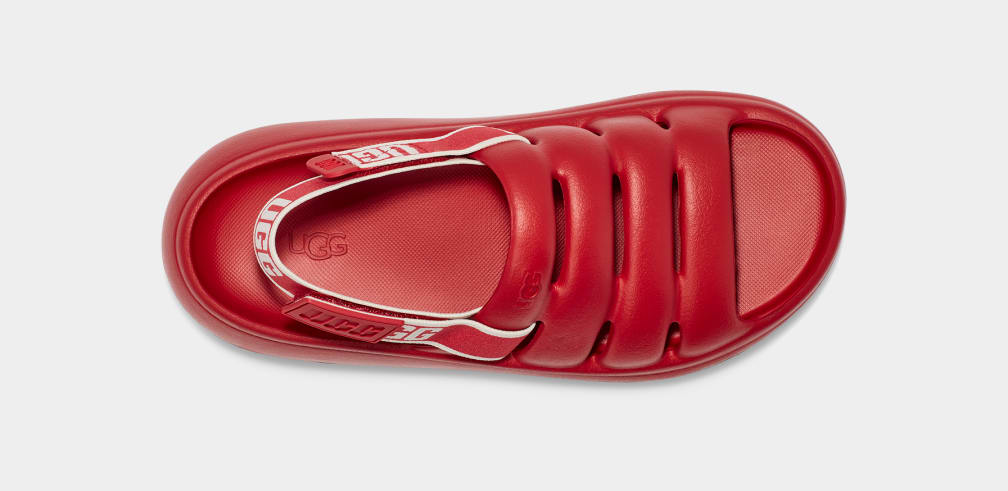 Chanclas Ugg Sport Yeah Mujer Rojas | Argentina JWKMSYD-03