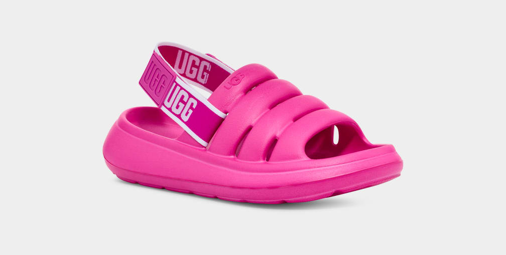 Chanclas Ugg Sport Yeah Mujer Rosas | Argentina EFNYDQH-34