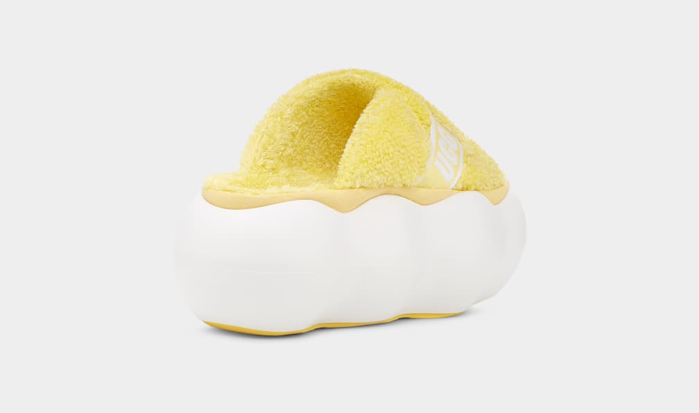 Chanclas Ugg Sugarcloud Mujer Amarillo | Argentina DYAUPVS-41