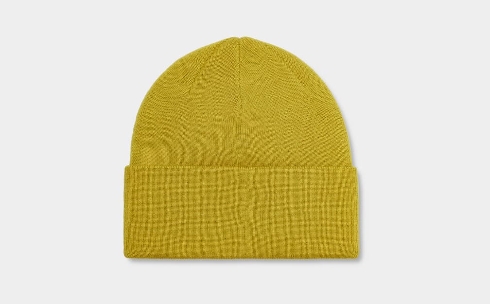 Gorro Ugg 3D Graphic Logo Mujer Amarillo | Argentina FIKUOQV-91