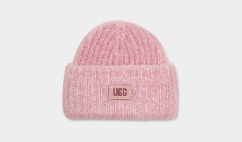 Gorro Ugg Chunky Plush Cuff Mujer Rosas | Argentina MEGJWRK-17