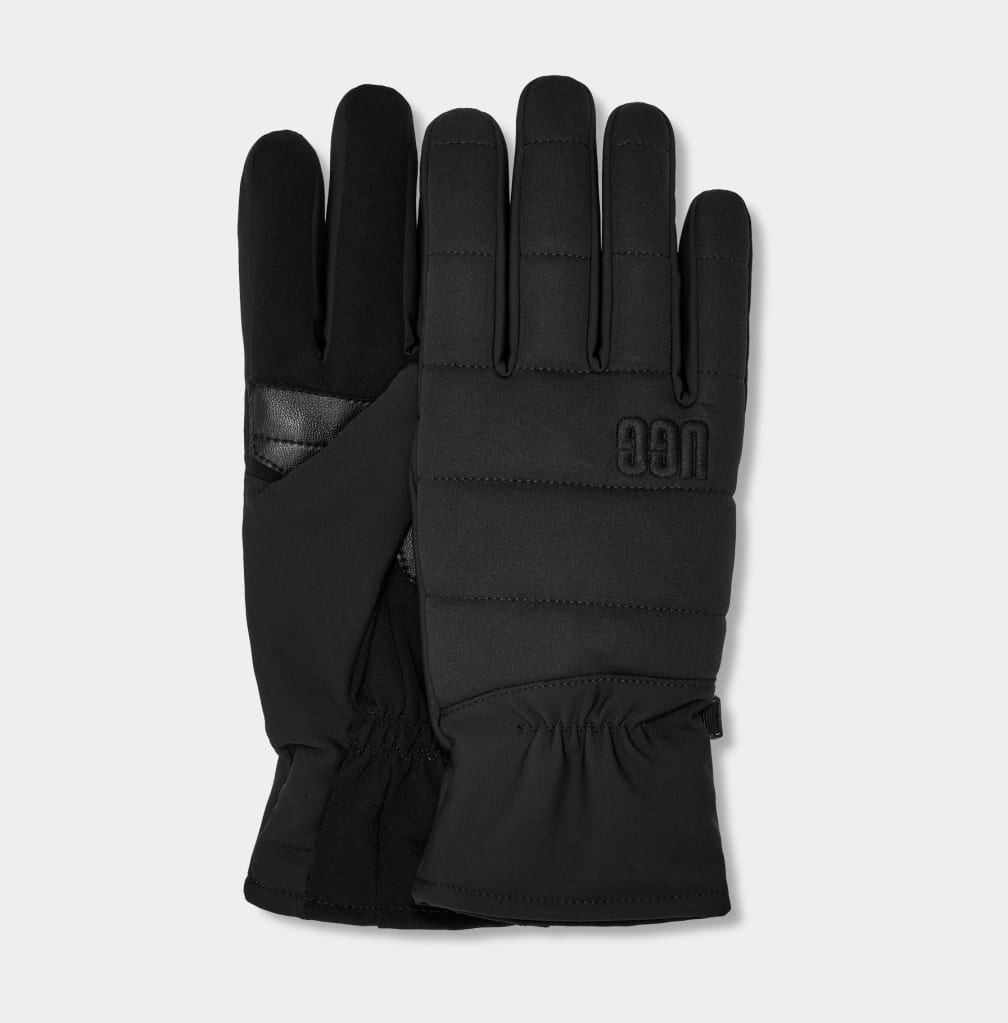 Guantes Ugg M All Weather Tech Hombre Negras | Argentina SQHEKXN-16