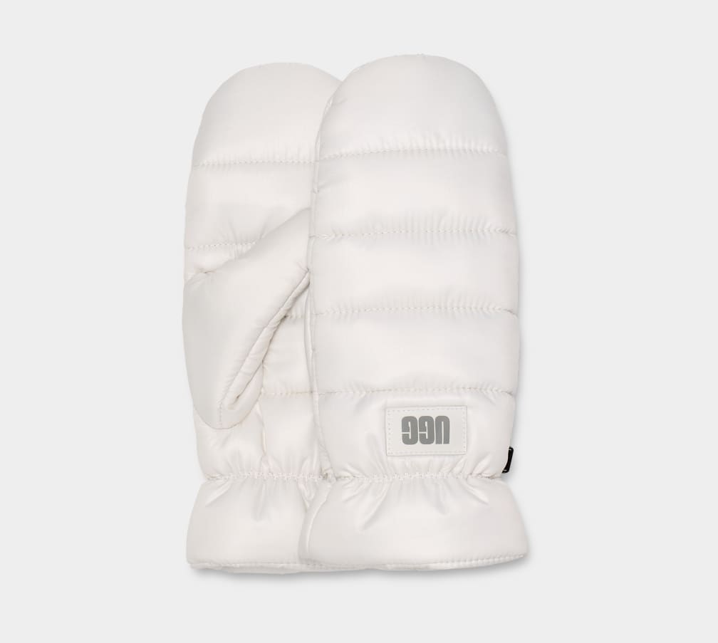 Guantes Ugg Puff Yeah All Weather Mitten Mujer Blancas | Argentina YPVHIQK-50