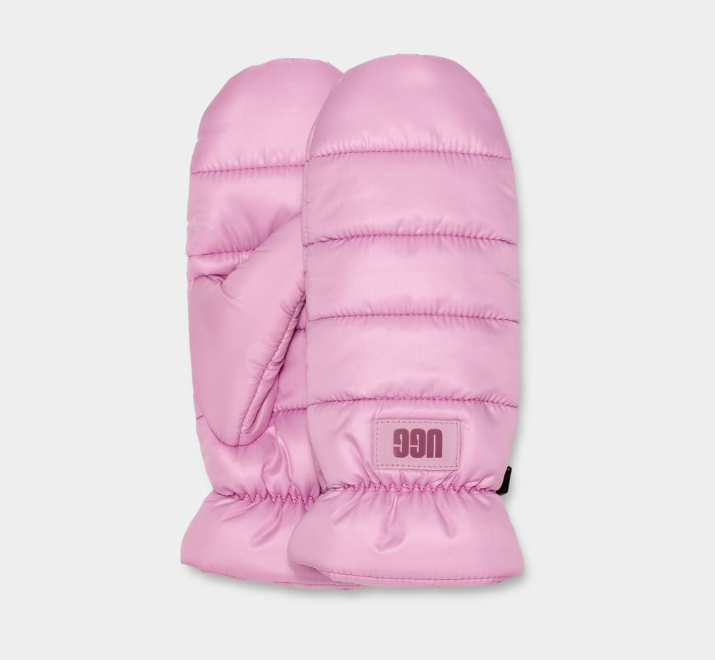 Guantes Ugg Puff Yeah All Weather Mitten Mujer Rosas | Argentina XHCFSQT-28