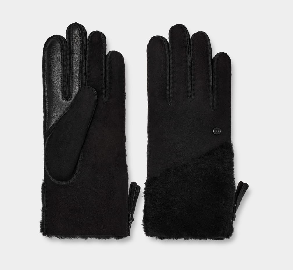 Guantes Ugg Sheepskin With Zip Mujer Negras | Argentina BPCJXVW-17