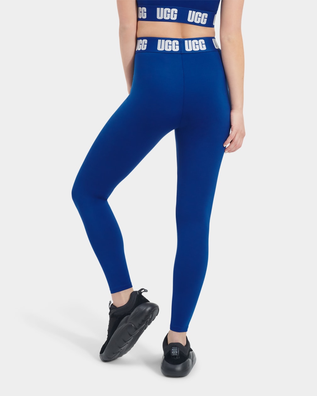 Leggins Ugg Mckena Logo Mujer Azules Oscuro | Argentina SBVGJUQ-40