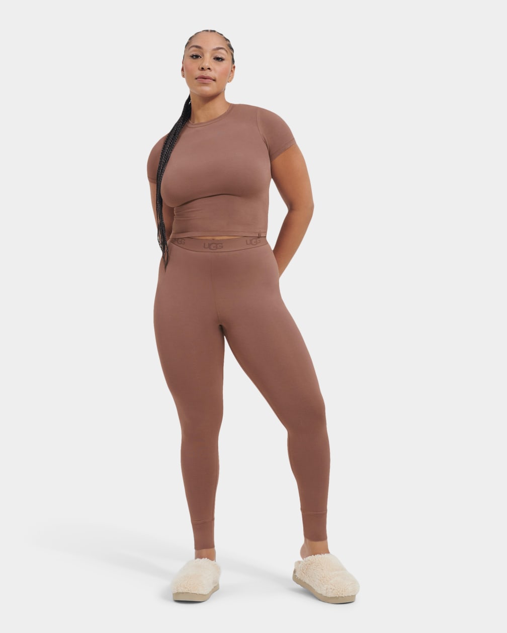 Leggins Ugg Paloma Mujer Chocolate | Argentina MRZGQXB-85