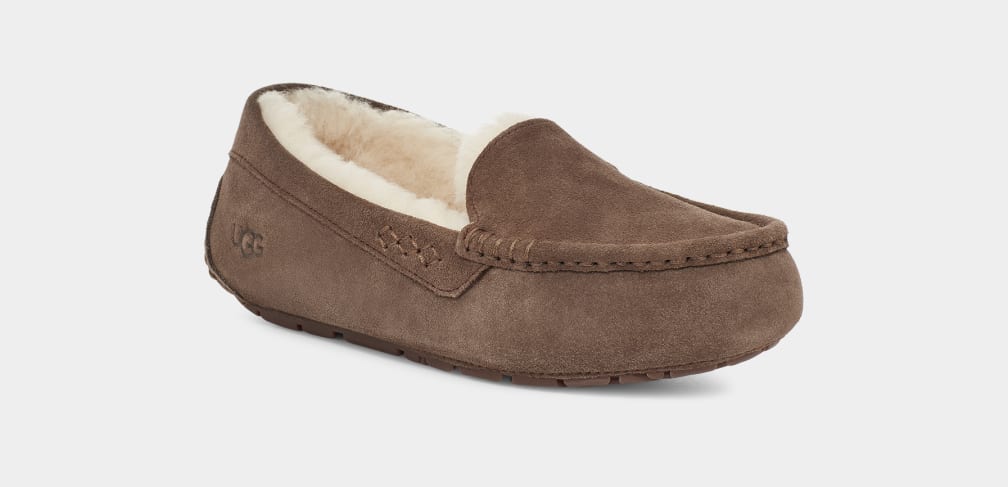 Mocasines Ugg Ansley Mujer Chocolate | Argentina QIBTELG-60