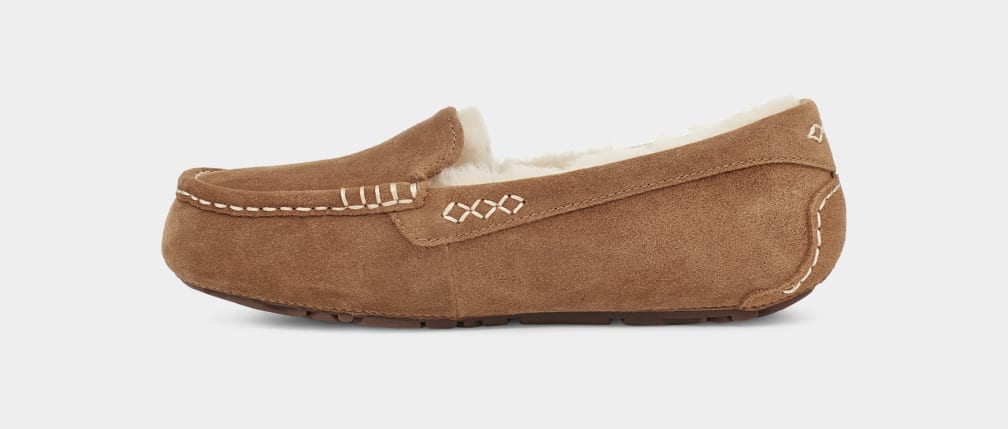 Mocasines Ugg Ansley Mujer Marrones | Argentina CDRNTOQ-57