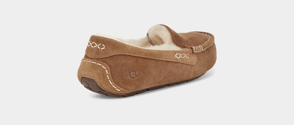 Mocasines Ugg Ansley Mujer Marrones | Argentina CDRNTOQ-57