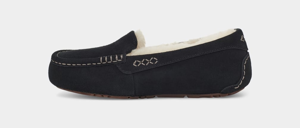 Mocasines Ugg Ansley Mujer Negras | Argentina HUTADYM-20