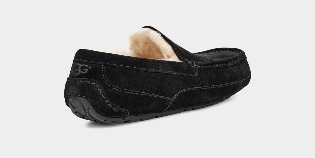 Mocasines Ugg Ascot Hombre Negras | Argentina XTUPBYN-14