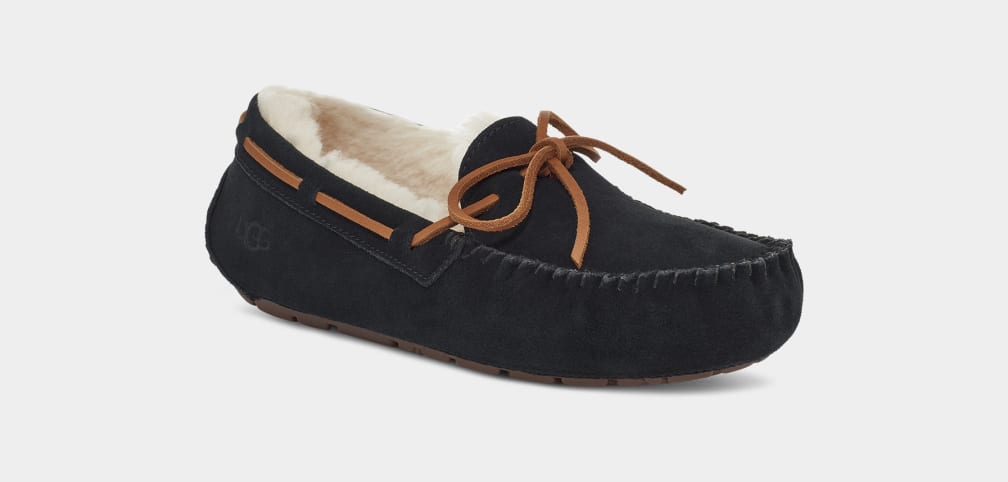 Mocasines Ugg Dakota Mujer Negras | Argentina LJICWUD-51