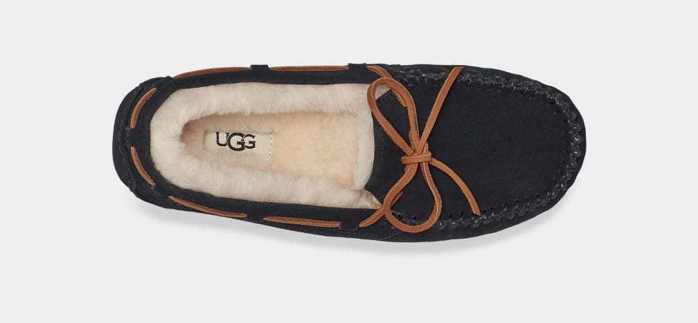 Mocasines Ugg Dakota Mujer Negras | Argentina LJICWUD-51