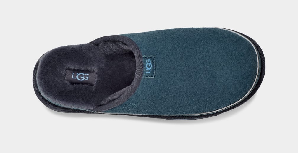 Mocasines Ugg Scuff Cali Wave Hombre Azules | Argentina QXHCSND-47