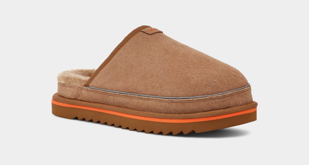 Mocasines Ugg Scuff Cali Wave Hombre Marrones Naranjas | Argentina KVJOQBA-14