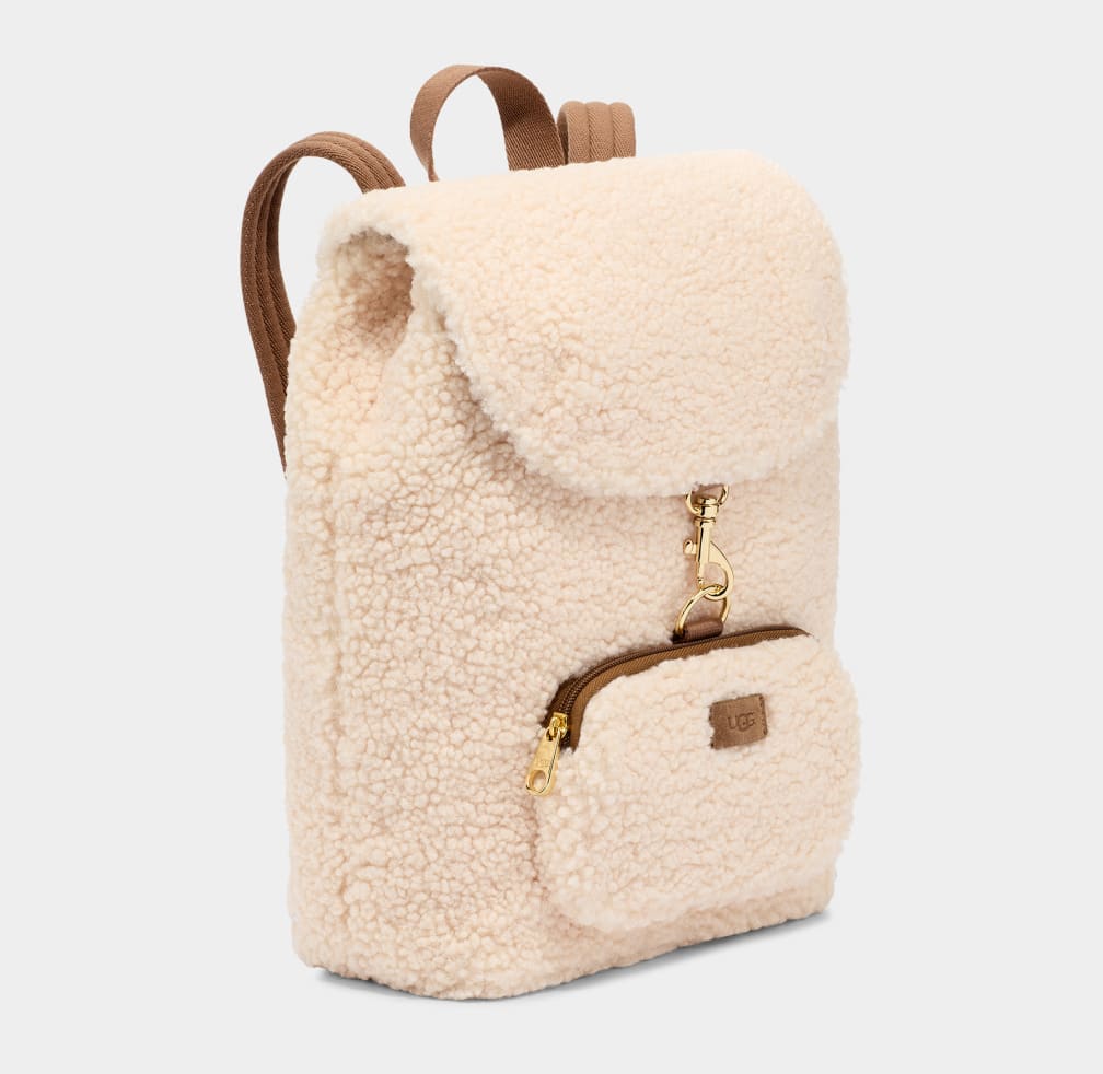 Mochilas Ugg Inara Fluff Mujer Beige | Argentina HOEVZFR-39