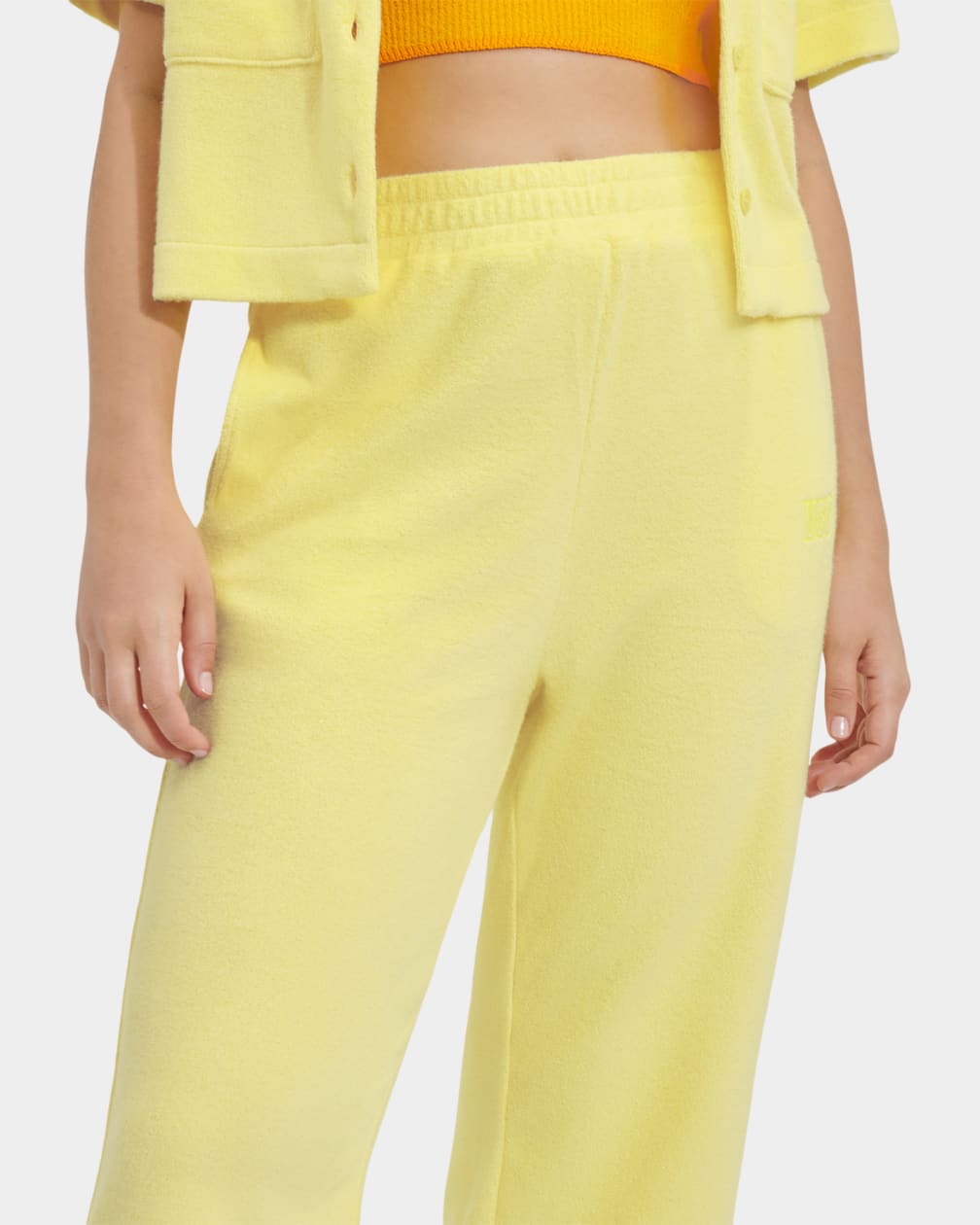 Pantalon Ugg Rosalinda Wide Leg Mujer Amarillo | Argentina BIFZCGT-19