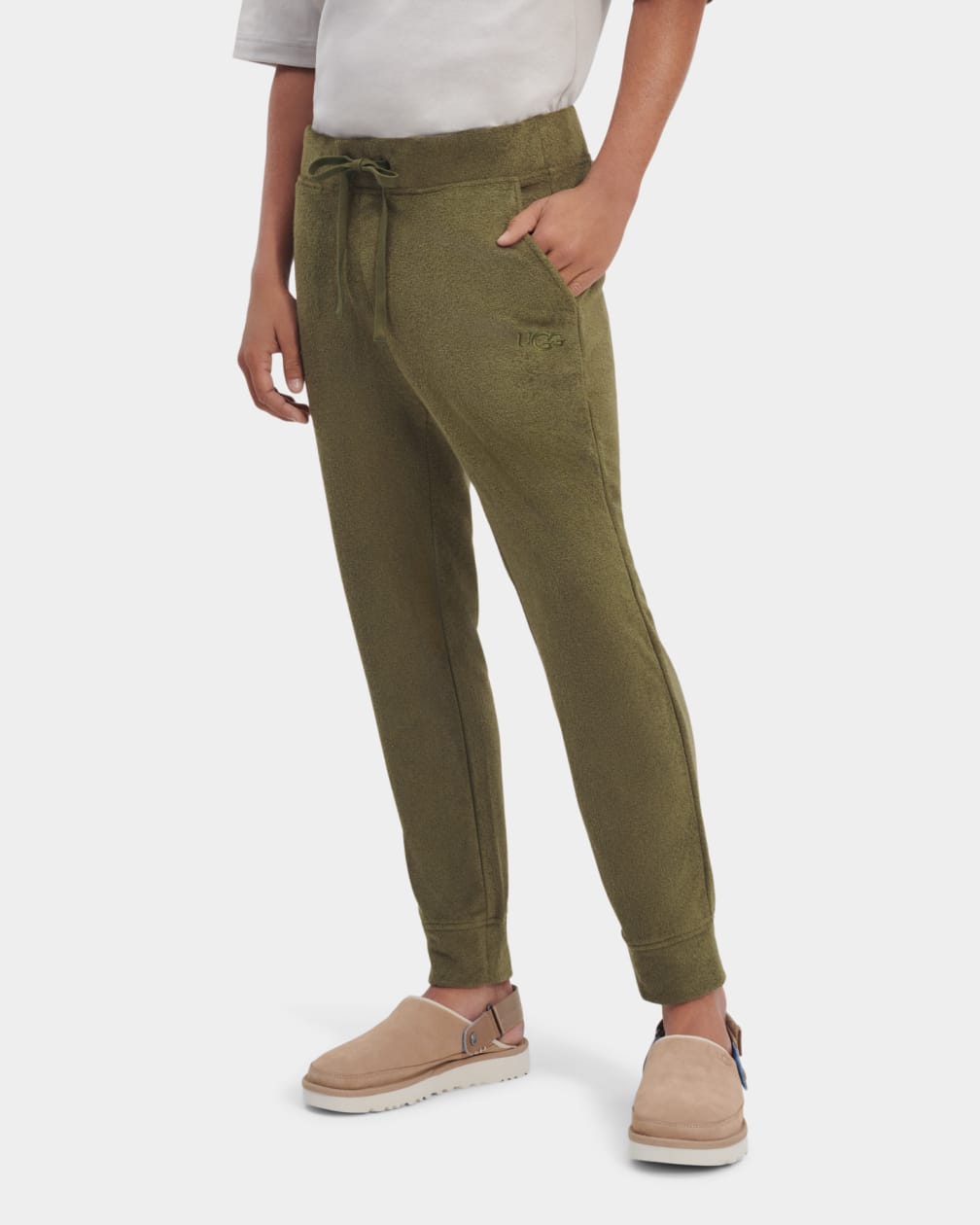 Pantalones Jogger Ugg Brantley Hombre Verde Oliva | Argentina DFEICKY-79