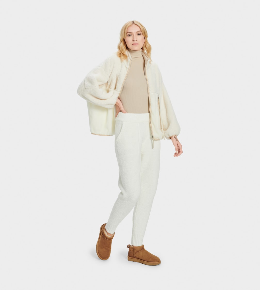 Pantalones Jogger Ugg Safiya Mujer Creme | Argentina FZOWVTK-35