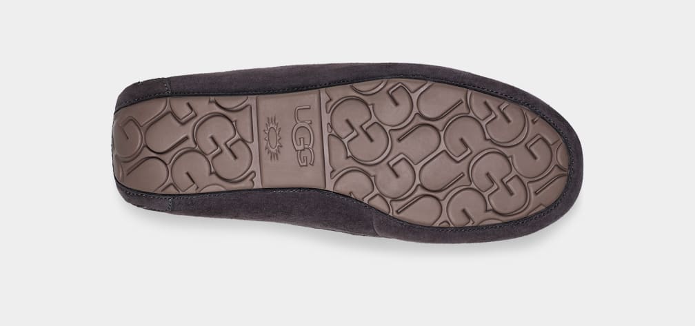 Pantuflas Ugg Ansley Blossom Mujer Gris Oscuro | Argentina LUAYZWP-87