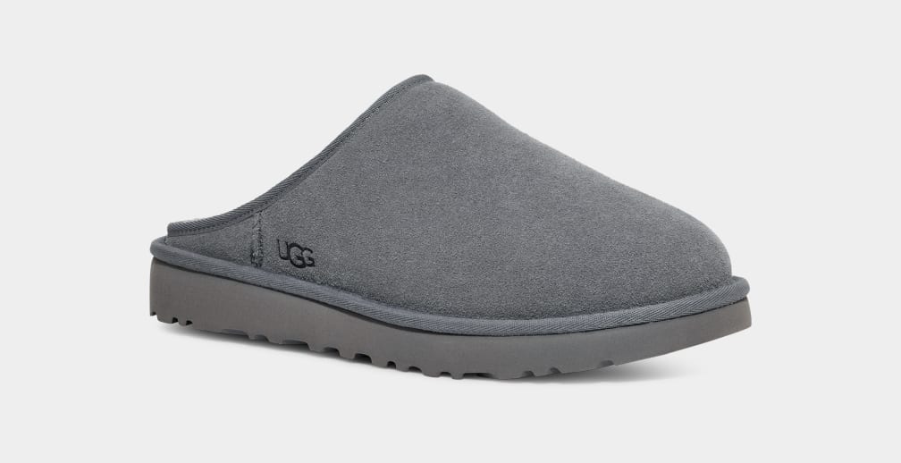 Pantuflas Ugg Classic Hombre Gris | Argentina KLWROXI-96