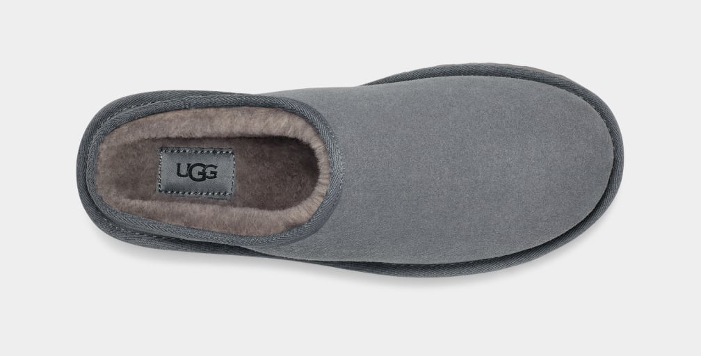 Pantuflas Ugg Classic Hombre Gris | Argentina KLWROXI-96