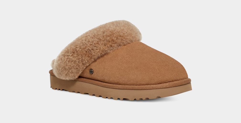 Pantuflas Ugg Classic II Mujer Marrones | Argentina XCLMJSU-42