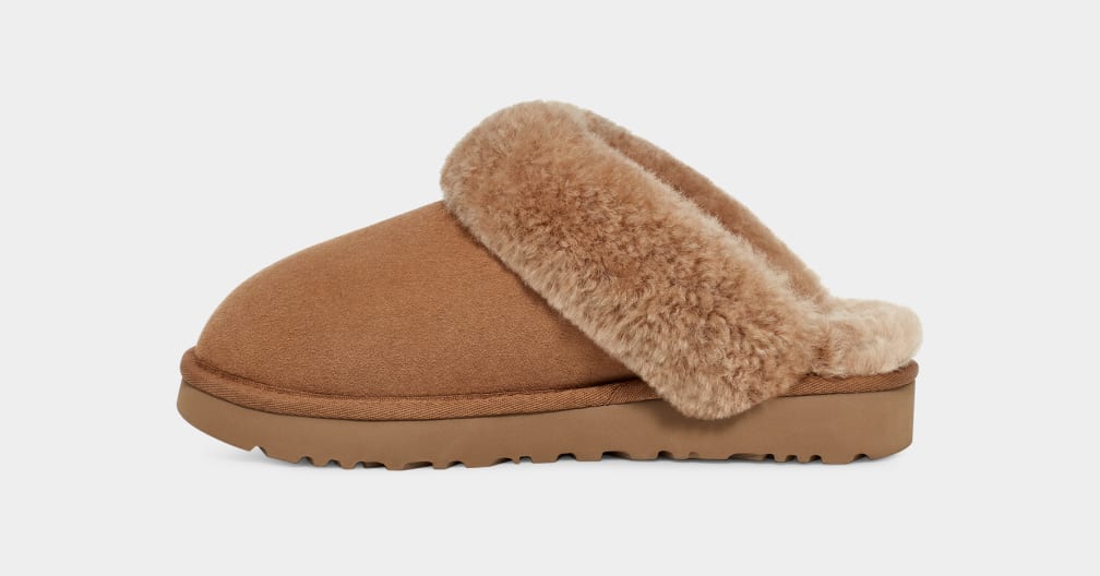 Pantuflas Ugg Classic II Mujer Marrones | Argentina XCLMJSU-42