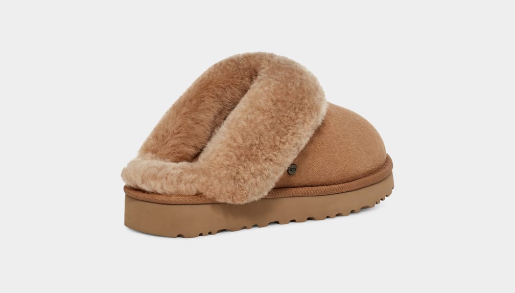 Pantuflas Ugg Classic II Mujer Marrones | Argentina XCLMJSU-42