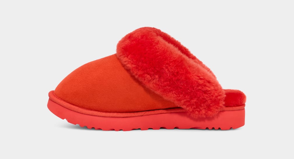 Pantuflas Ugg Classic II Mujer Rojas | Argentina ERBWHJM-83