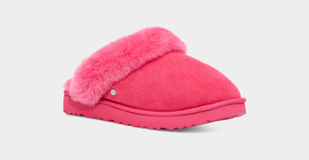 Pantuflas Ugg Classic II Mujer Rosas | Argentina KWPQGVY-76