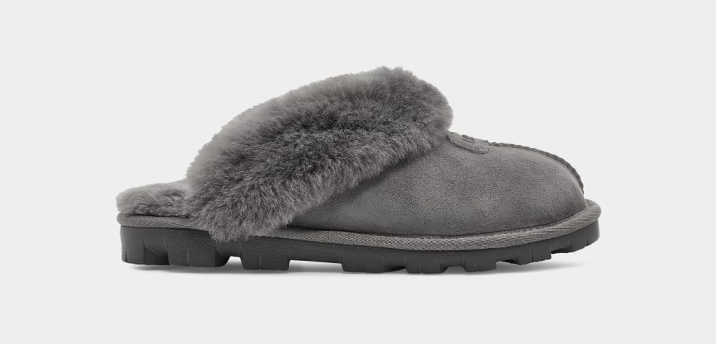 Pantuflas Ugg Coquette Mujer Gris | Argentina TJXCEKV-40