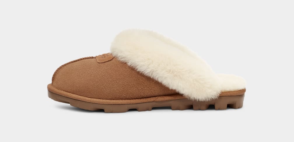 Pantuflas Ugg Coquette Mujer Marrones | Argentina ANVJWBR-30