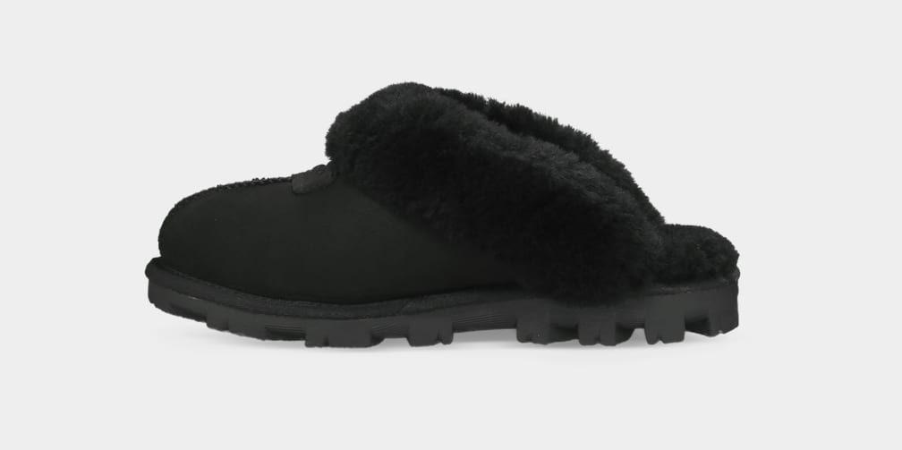 Pantuflas Ugg Coquette Mujer Negras | Argentina HIKUMRW-91