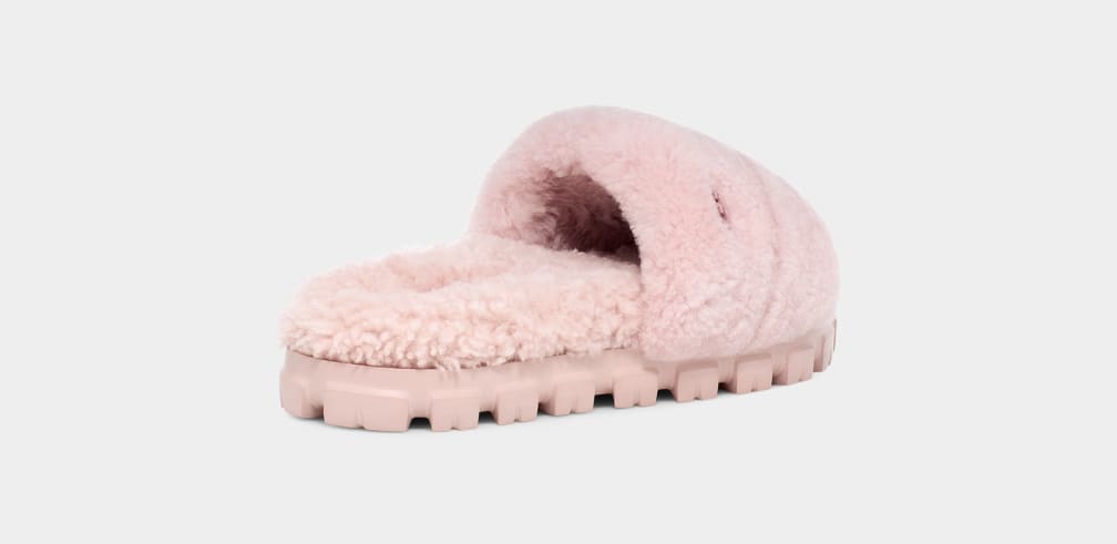 Pantuflas Ugg Cozetta Curly Mujer Rosas | Argentina IXSTMUL-35