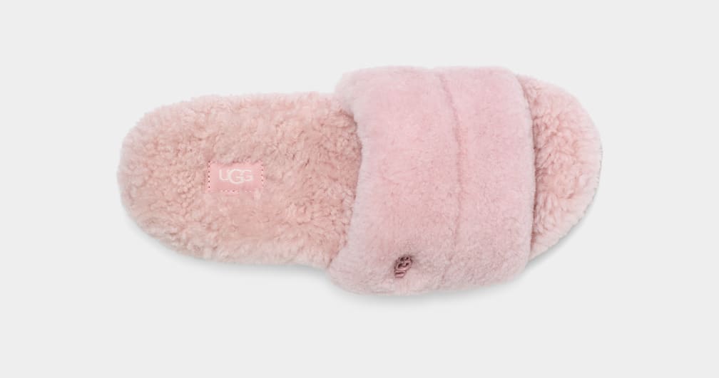 Pantuflas Ugg Cozetta Curly Mujer Rosas | Argentina IXSTMUL-35