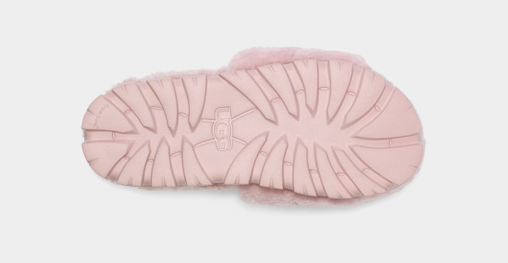 Pantuflas Ugg Cozetta Curly Mujer Rosas | Argentina IXSTMUL-35