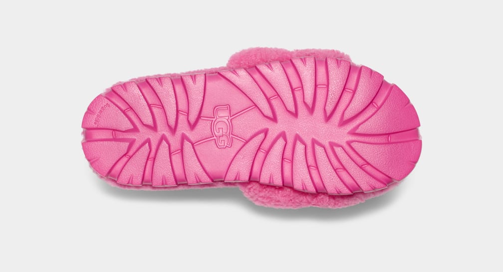 Pantuflas Ugg Cozetta Curly Mujer Rosas | Argentina VIOGMXW-27