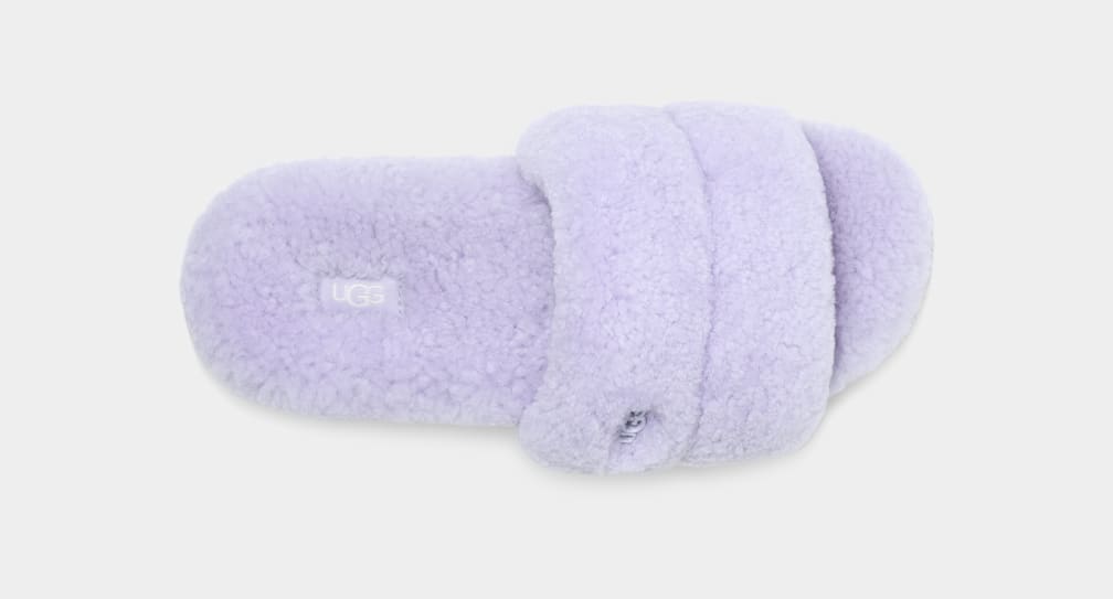 Pantuflas Ugg Cozetta Curly Mujer Verde Oliva | Argentina CBYPVOF-43