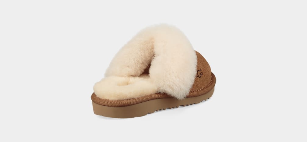 Pantuflas Ugg Cozy II Niños Marrones | Argentina HJIPDVY-27