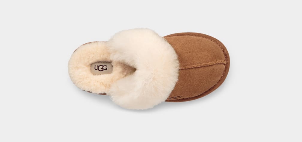 Pantuflas Ugg Cozy II Niños Marrones | Argentina HJIPDVY-27